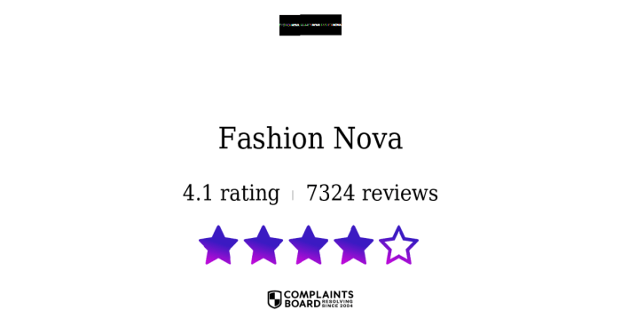 Fashion nova costumer service