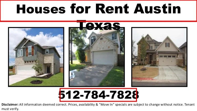 Austin houses for rent